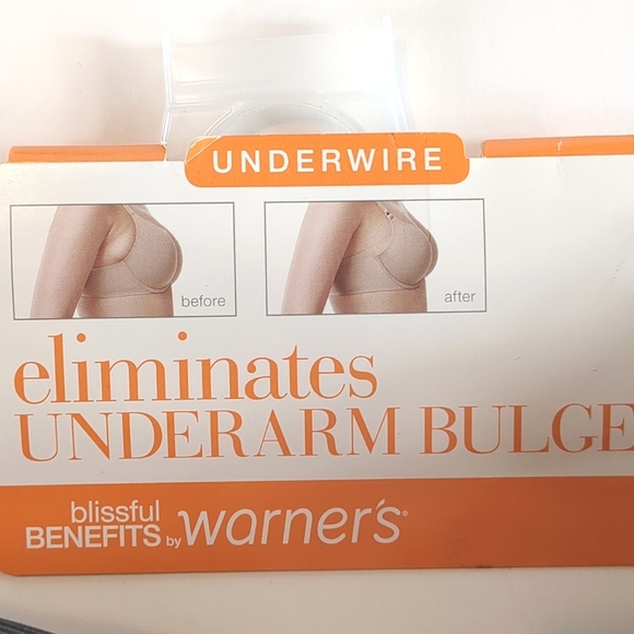 Warners Blissful Benefits Bra S NWT - Picture 4 of 4